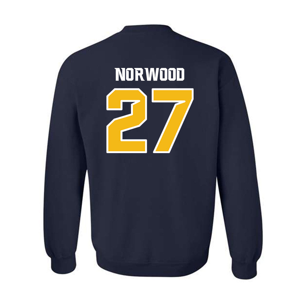 Northern Arizona - NCAA Football : Nehemiah Norwood - Kiss My Axe V3 Classic Shersey Crewneck Sweatshirt-1