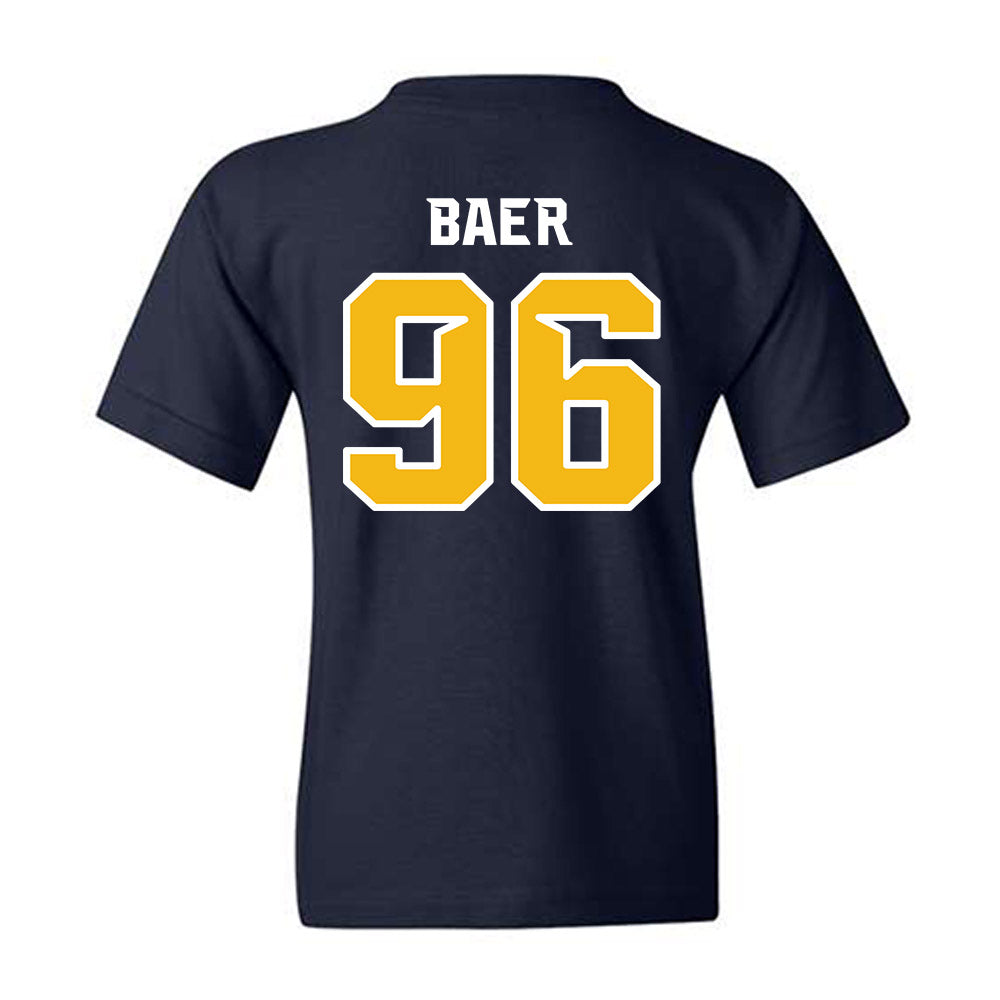 Northern Arizona - NCAA Football : Jayden Baer - Kiss My Axe V3 Classic Shersey Youth T-Shirt-1