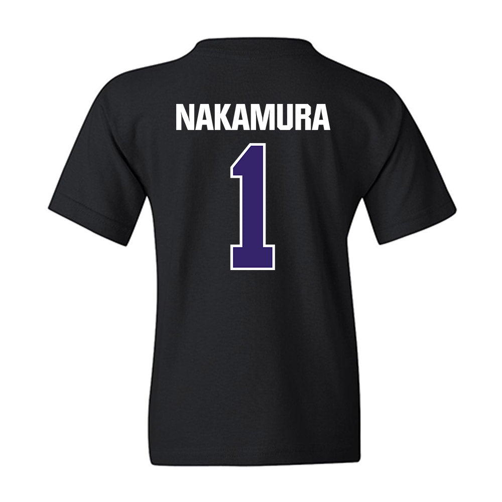 Portland - NCAA Baseball : Logan Nakamura - Youth T-Shirt-1