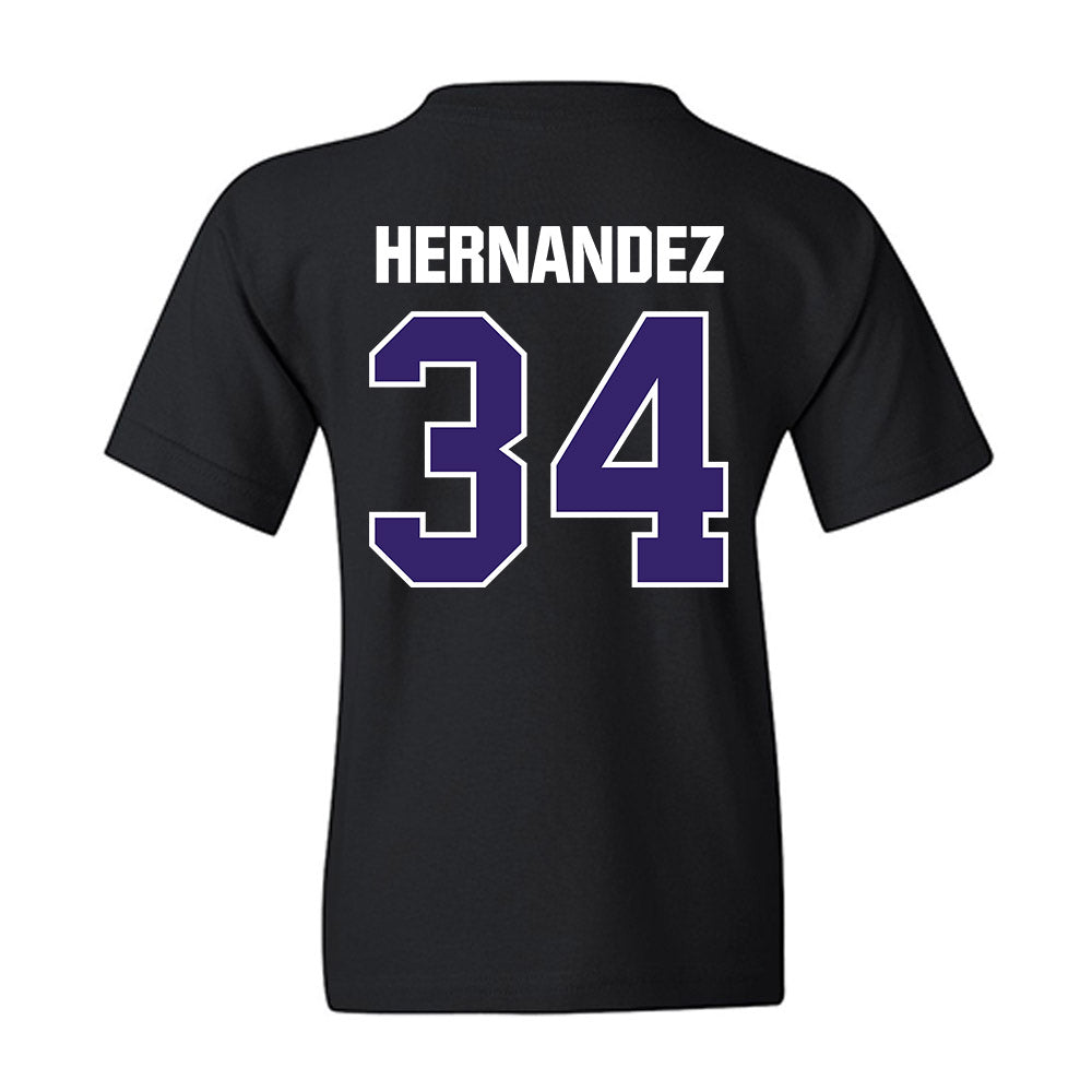 Portland - NCAA Men's Soccer : Miguel-Angel Hernandez - Youth T-Shirt-1