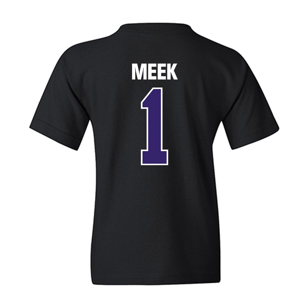 Portland - NCAA Women's Basketball : McKelle Meek - Youth T-Shirt-1