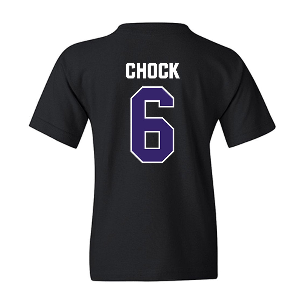 Portland - NCAA Women's Volleyball : Larkin Chock - Youth T-Shirt-1