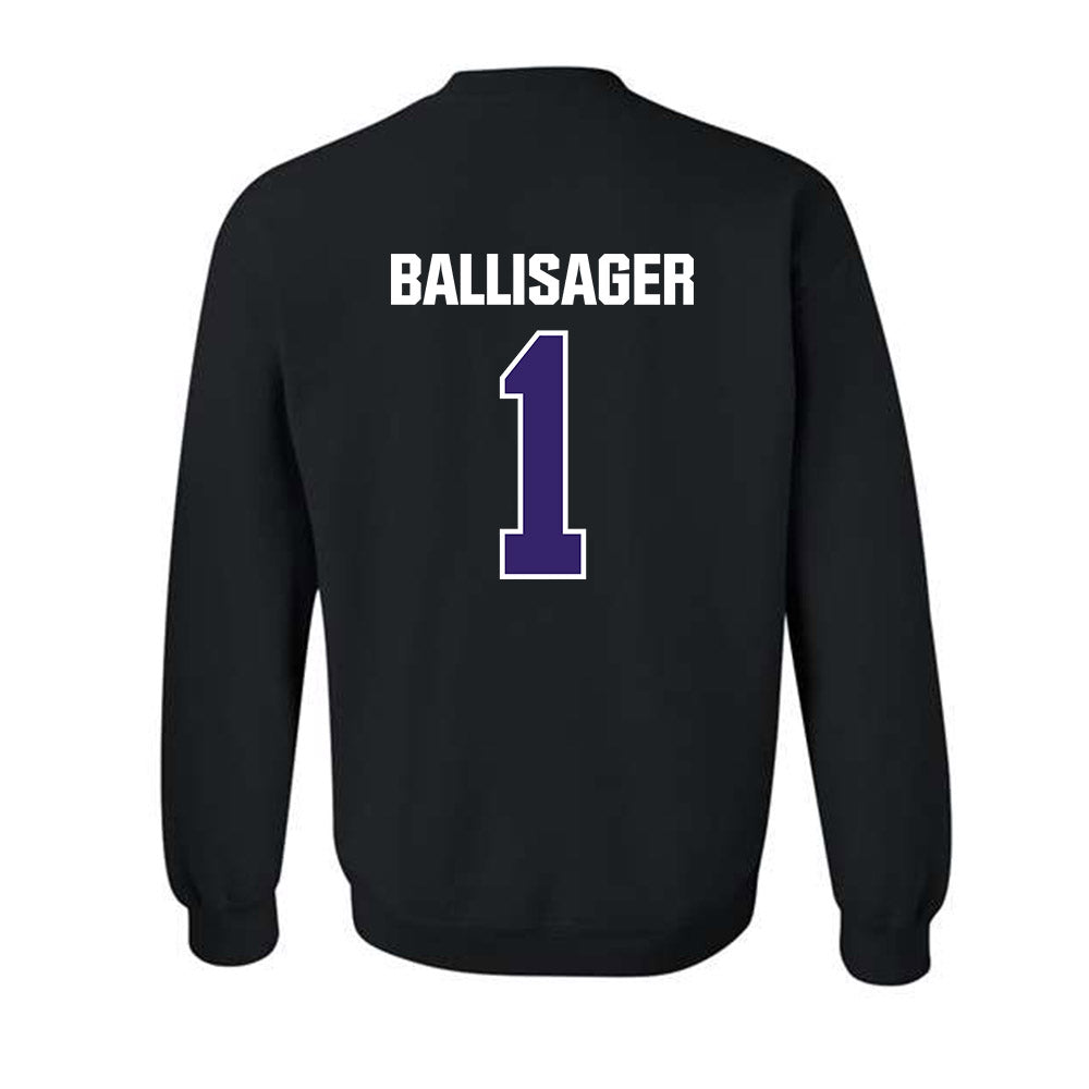 Portland - NCAA Men's Basketball : Jermaine Ballisager - Crewneck Sweatshirt-1