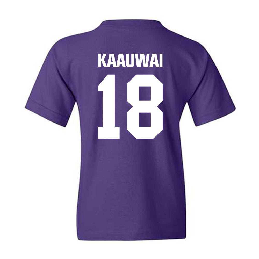 Portland - NCAA Women's Volleyball : Taina Kaauwai - Youth T-Shirt-1