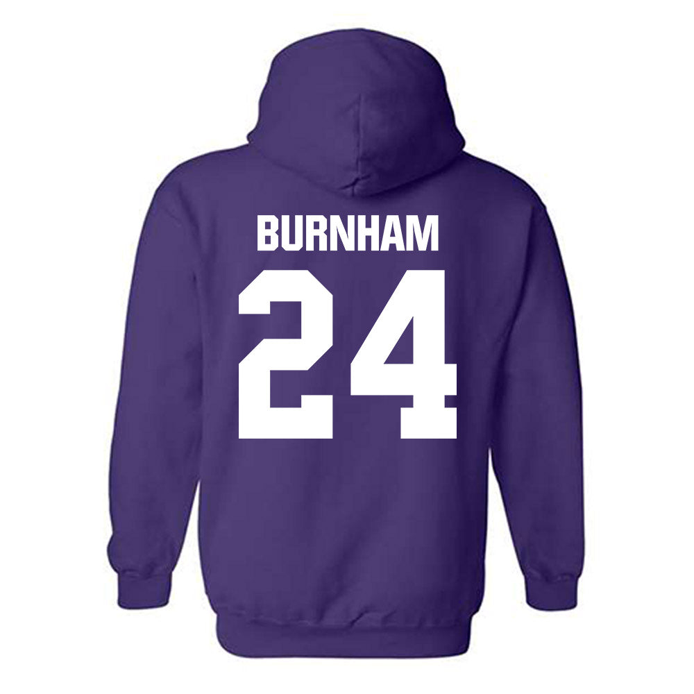 Portland - NCAA Women's Basketball : Maisie Burnham - Hooded Sweatshirt-1