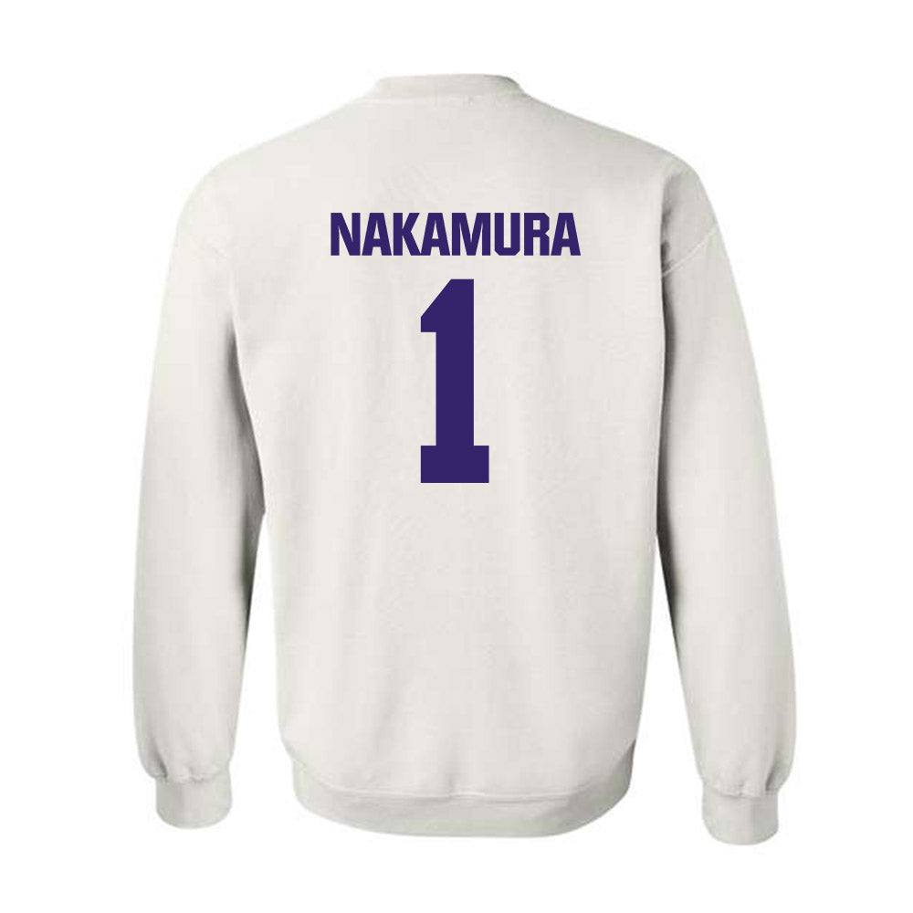 Portland - NCAA Baseball : Logan Nakamura - Crewneck Sweatshirt-1
