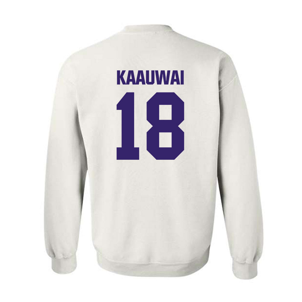 Portland - NCAA Women's Volleyball : Taina Kaauwai - Crewneck Sweatshirt-1