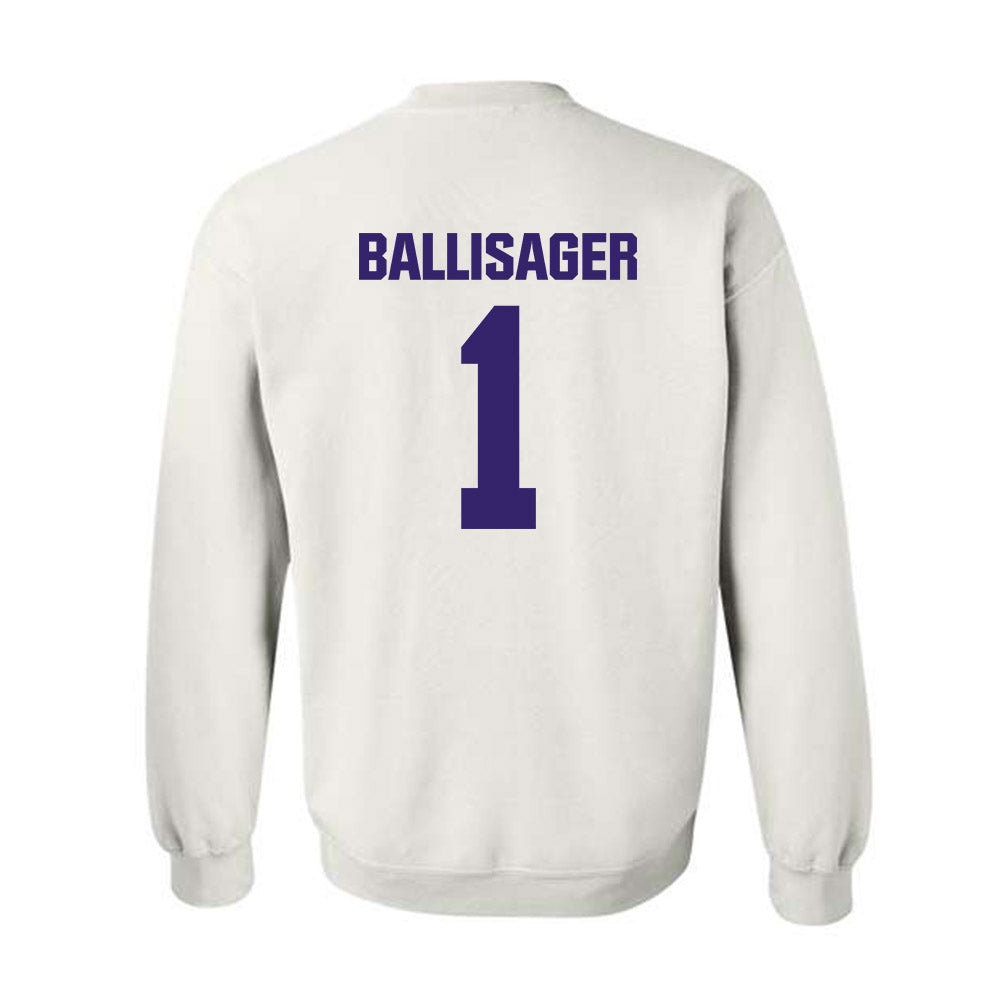 Portland - NCAA Men's Basketball : Jermaine Ballisager - Crewneck Sweatshirt-1