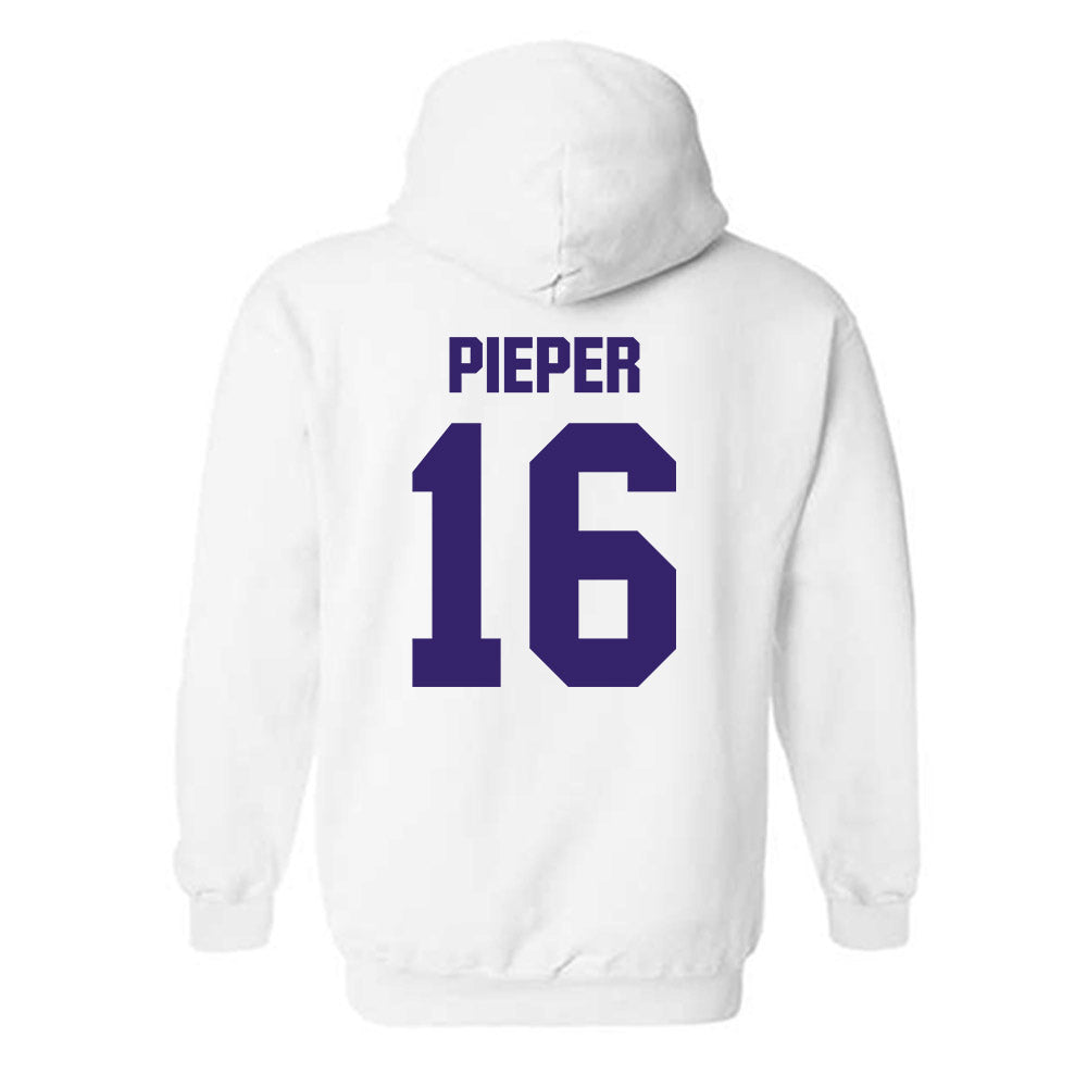 Portland - NCAA Women's Volleyball : Callie Pieper - Hooded Sweatshirt-1