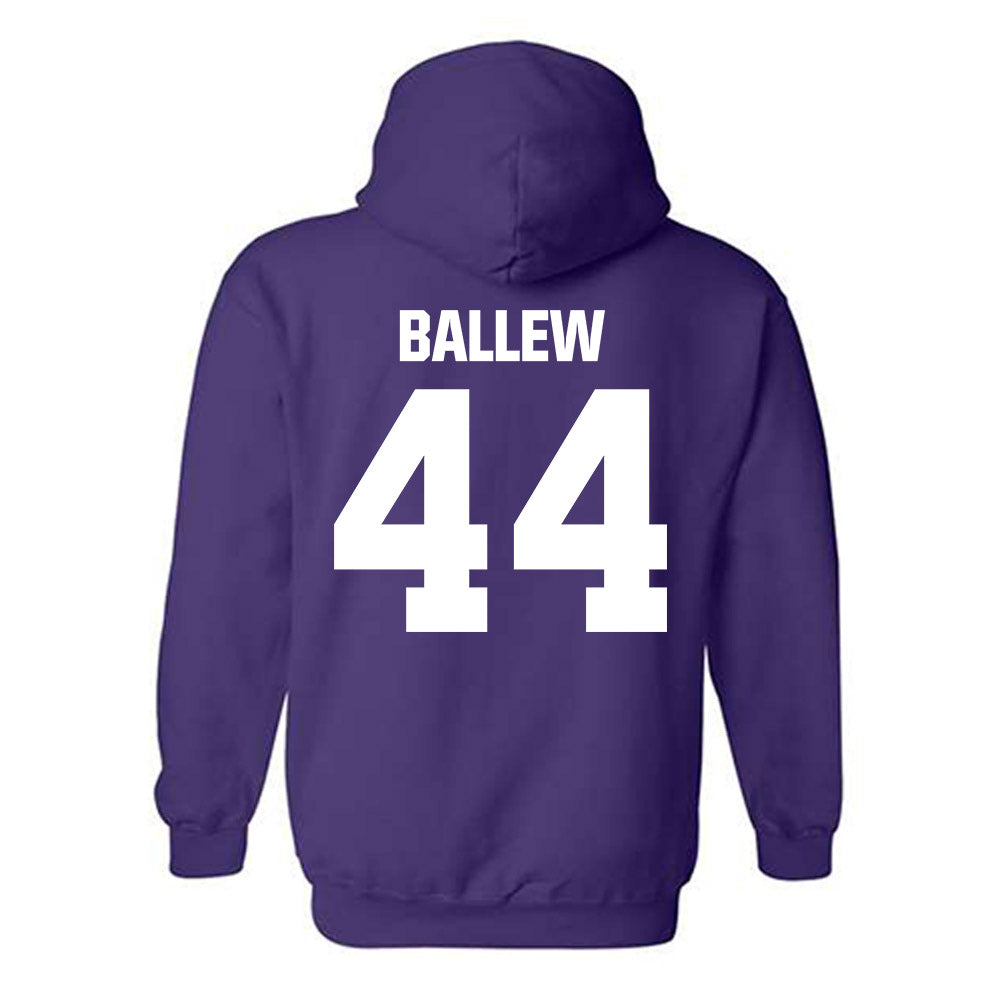 Portland - NCAA Men's Basketball : Mikah Ballew - Hooded Sweatshirt-1