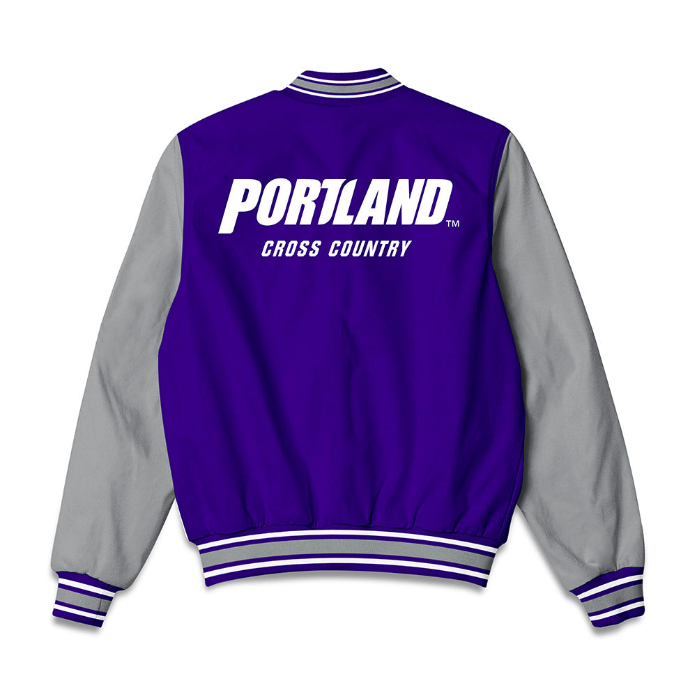 Portland - NCAA Women's Cross Country : Selena Bangerter - Bomber Jacket-1