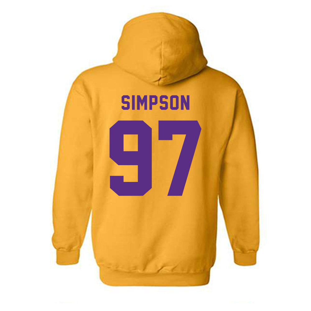 PVAMU - NCAA Football : Shania Simpson - Classic Shersey Hooded Sweatshirt-1