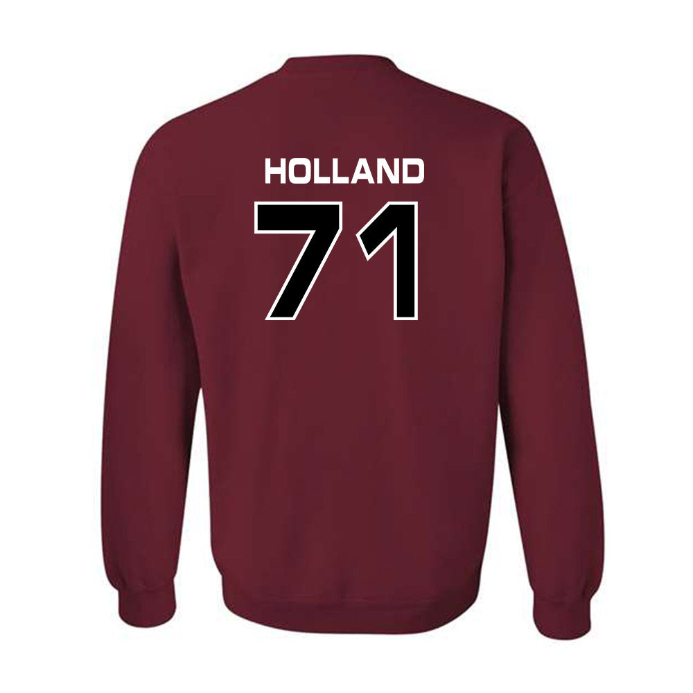 CWU - NCAA Football : Brady Holland - Classic Shersey Crewneck Sweatshirt-1