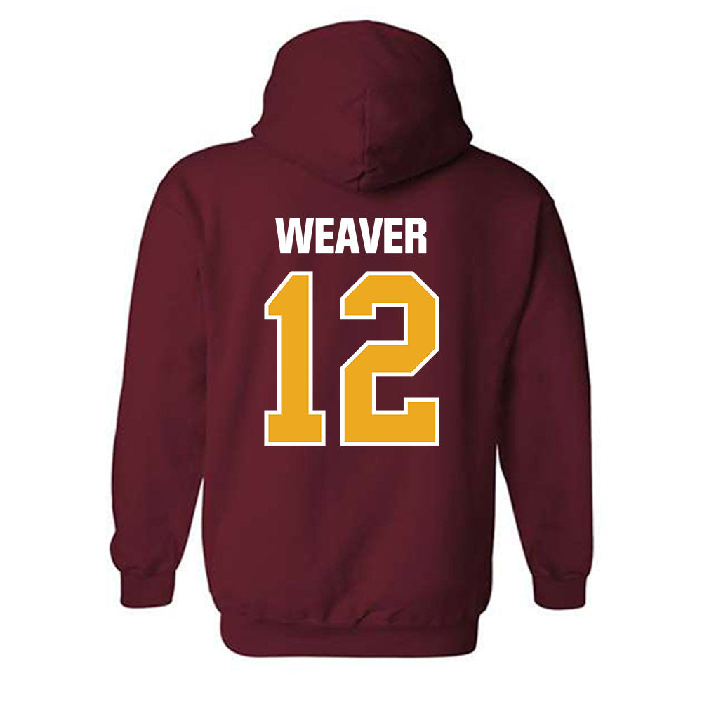 undefined - NCAA Women's Volleyball : Skylar Weaver - Hooded Sweatshirt-1