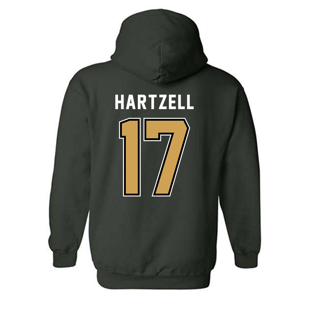 Wright State - NCAA Baseball : Warren Hartzell - Hooded Sweatshirt-1