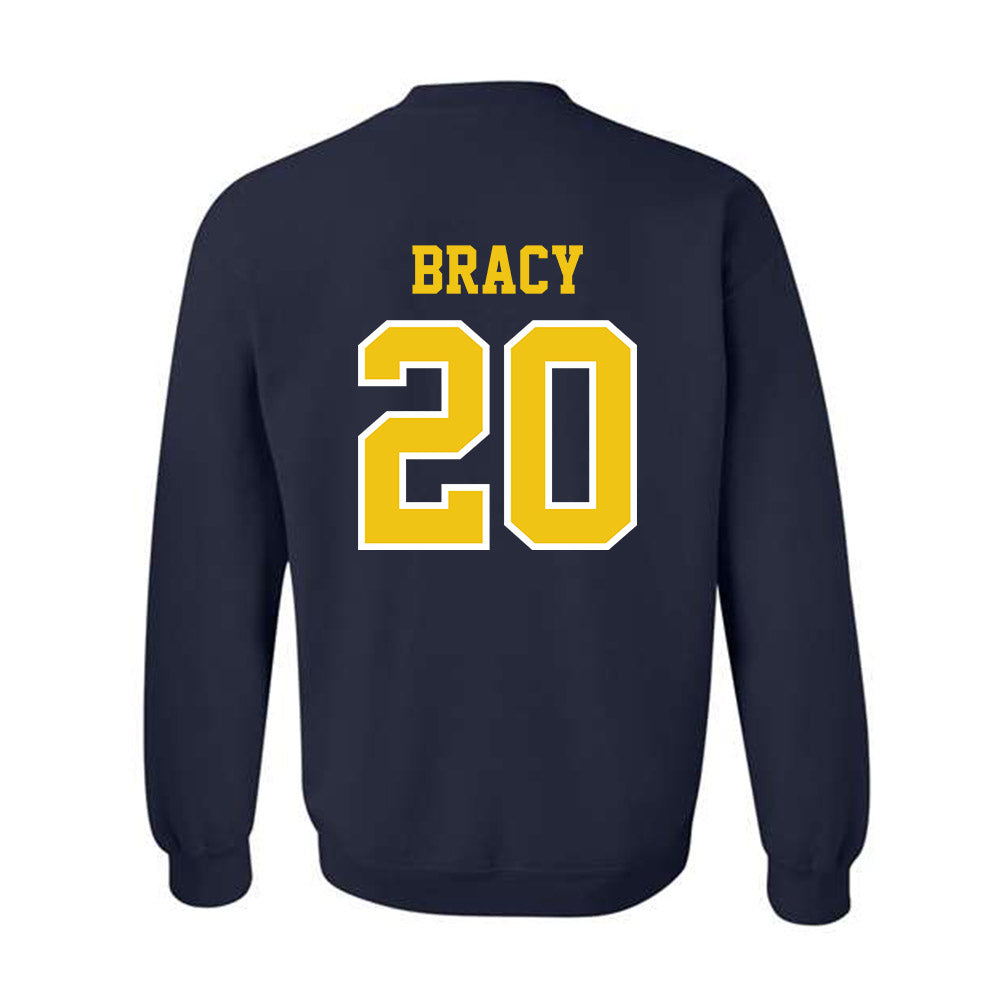 Michigan - NCAA Football : Chris Bracy - Classic Shersey Crewneck Sweatshirt-1