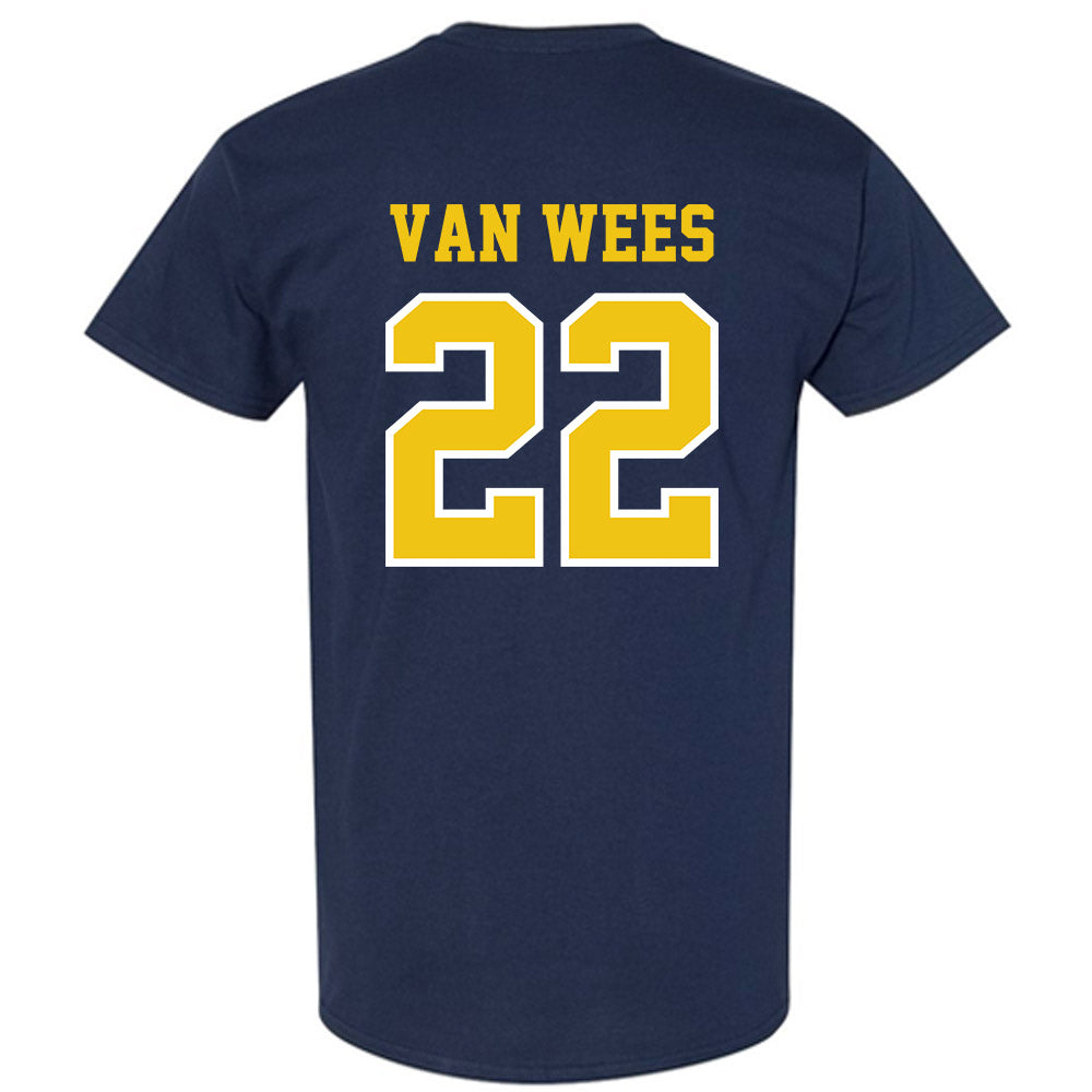 Michigan - NCAA Women's Lacrosse : Truus van Wees - Classic Shersey T-Shirt-1
