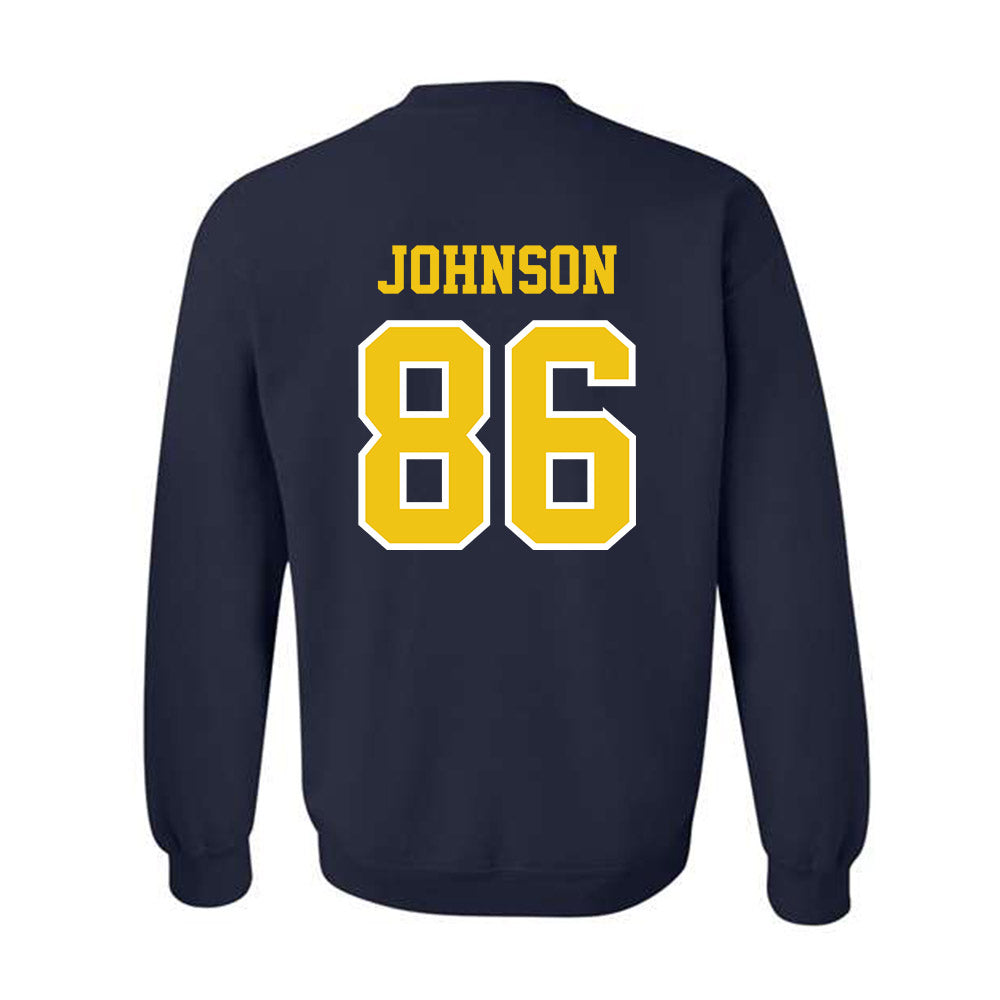 Michigan - NCAA Football : Travis Johnson - Classic Shersey Crewneck Sweatshirt-1