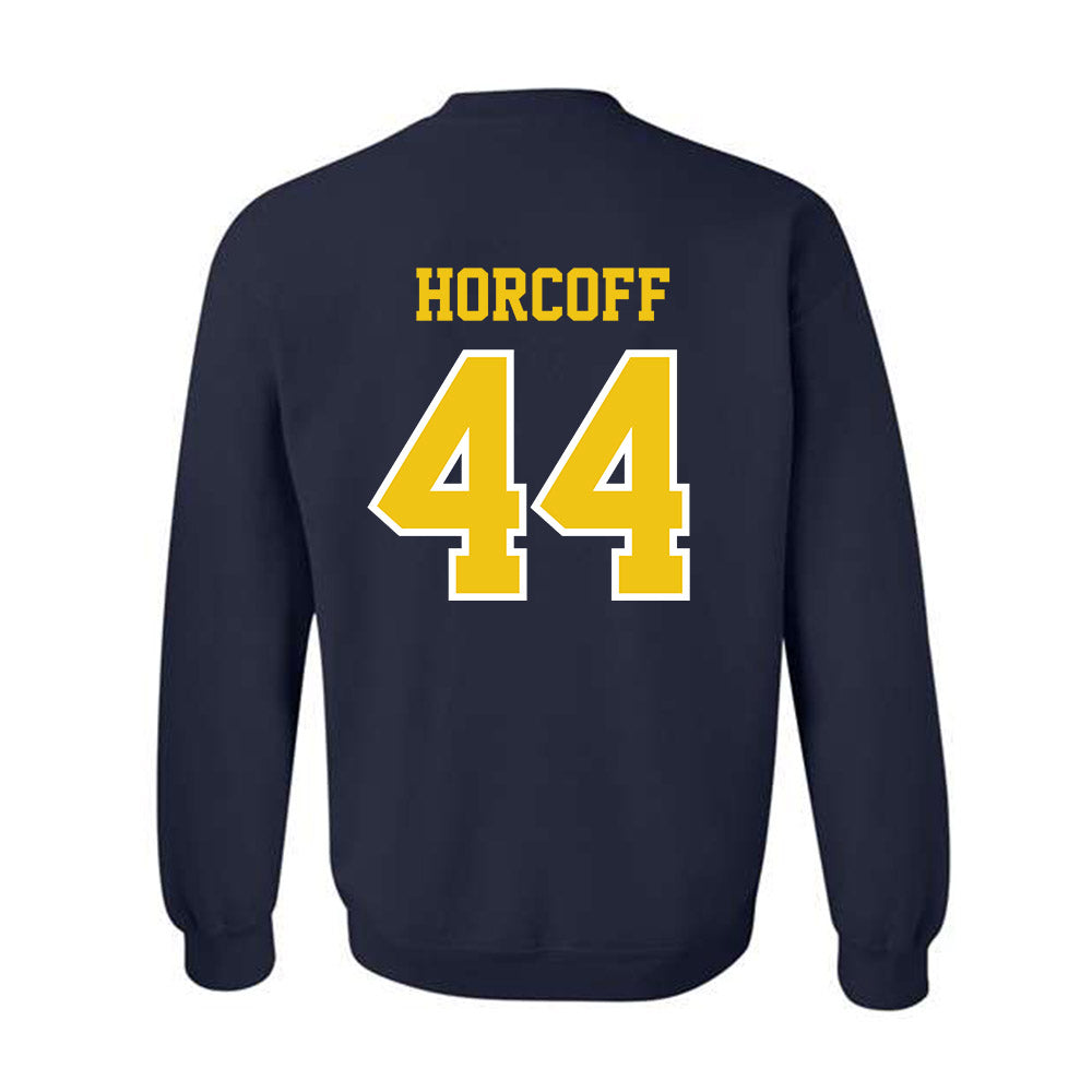 Michigan - NCAA Men's Ice Hockey : Will Horcoff - Classic Shersey Crewneck Sweatshirt-1