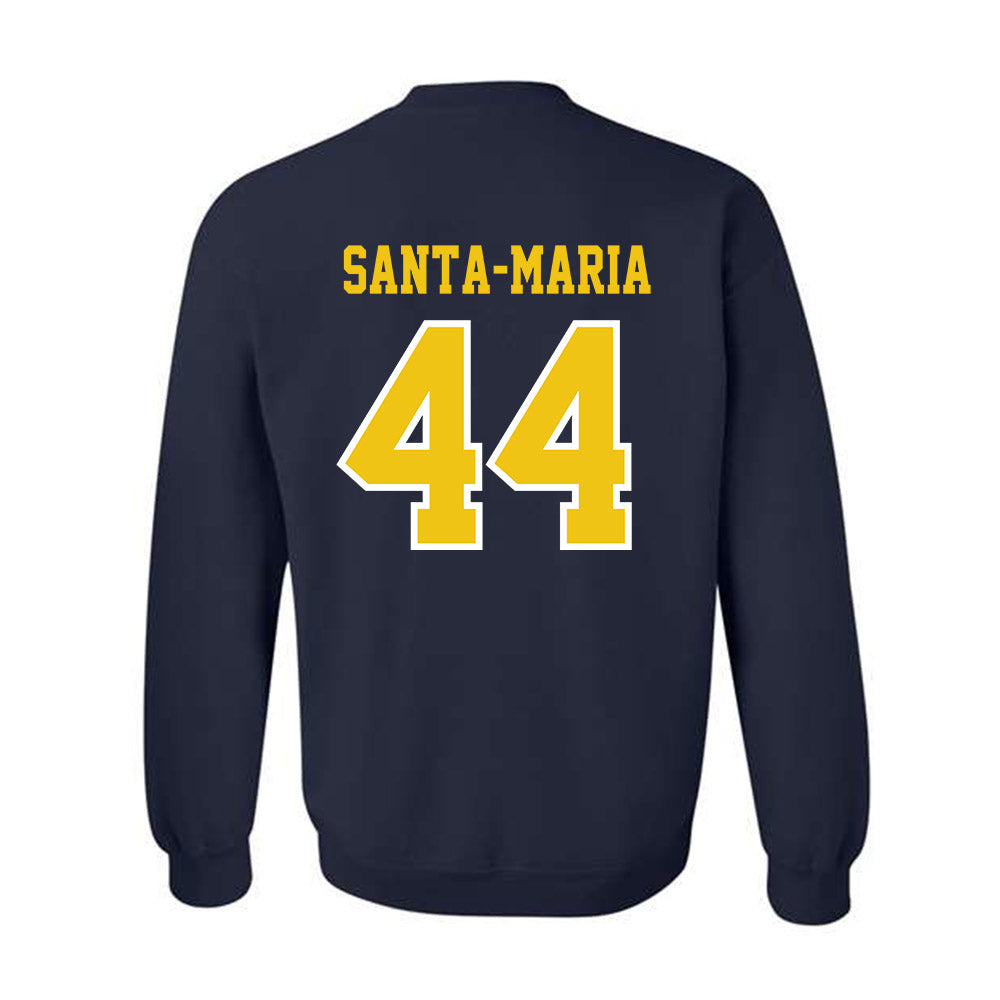 Michigan - NCAA Women's Lacrosse : Maya Santa-Maria - Classic Shersey Crewneck Sweatshirt-1