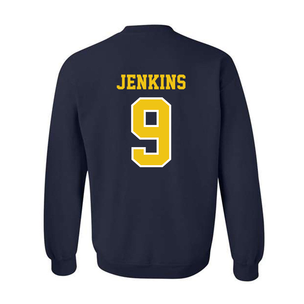 Michigan - NCAA Men's Lacrosse : Jack Jenkins - Classic Shersey Crewneck Sweatshirt-1