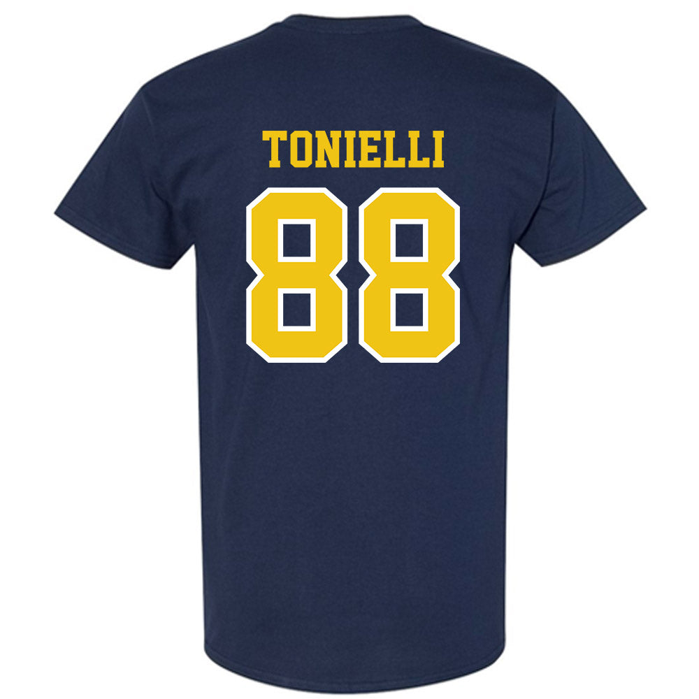 Michigan - NCAA Football : Deakon Tonielli - Classic Shersey T-Shirt-1