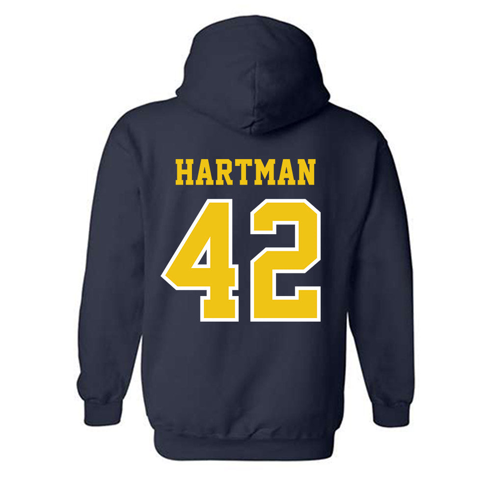 Michigan - NCAA Women's Lacrosse : Allie Hartman - Classic Shersey Hooded Sweatshirt-1