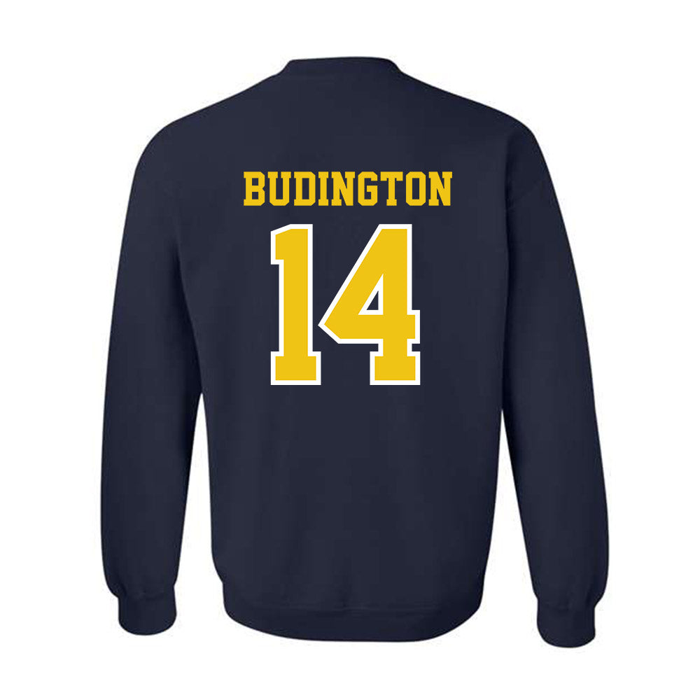 Michigan - NCAA Men's Lacrosse : Joseph Budington - Classic Shersey Crewneck Sweatshirt-1