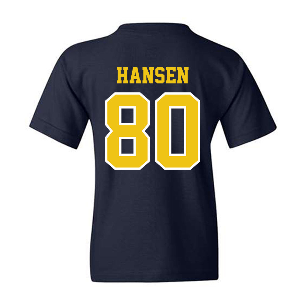 Michigan - NCAA Football : Hogan Hansen - Classic Shersey Youth T-Shirt-1