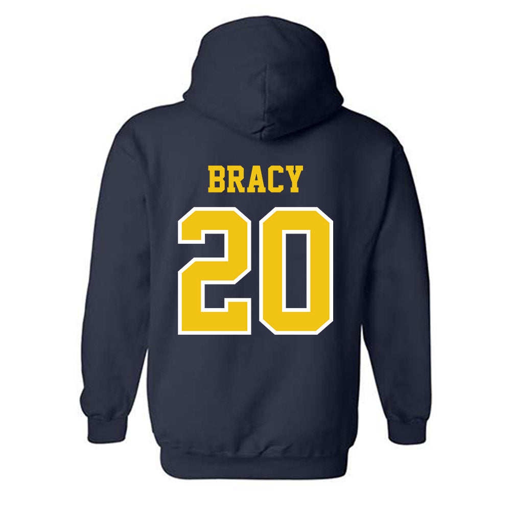 Michigan - NCAA Football : Chris Bracy - Classic Shersey Hooded Sweatshirt-1
