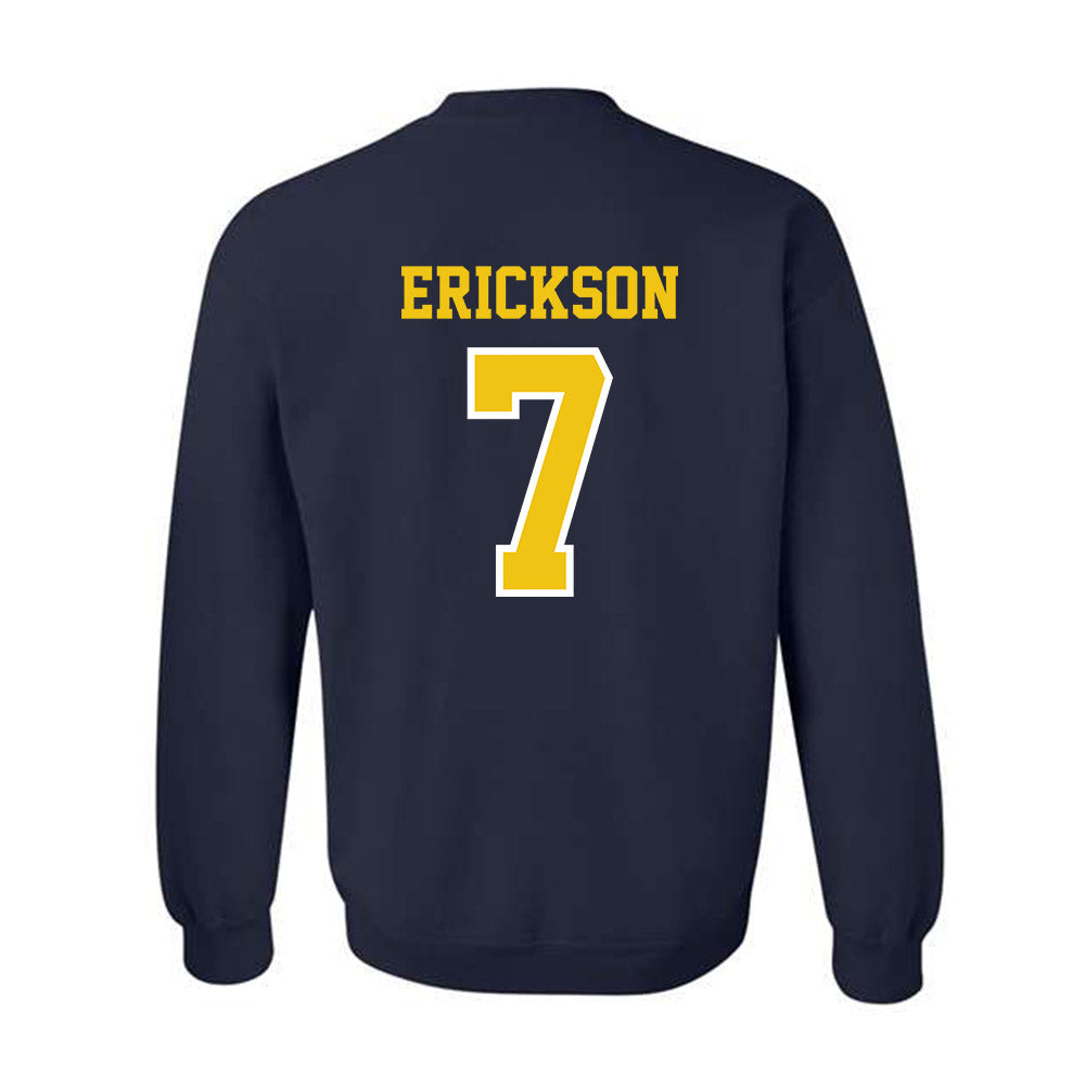Michigan - NCAA Softball : Maddie Erickson - Classic Shersey Crewneck Sweatshirt-1