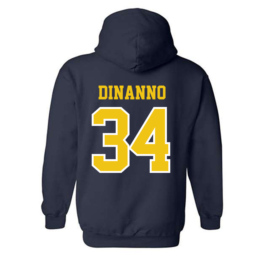 Michigan - NCAA Women's Lacrosse : Isabel DiNanno - Classic Shersey Hooded Sweatshirt-1