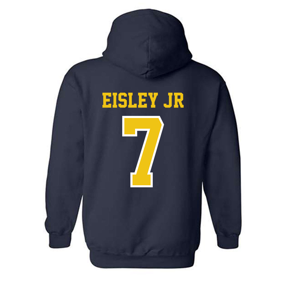 Michigan - NCAA Men's Basketball : Howard Eisley Jr - Classic Shersey Hooded Sweatshirt-1