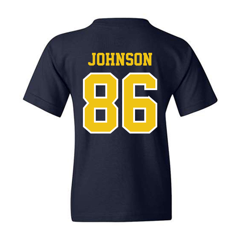 Michigan - NCAA Football : Travis Johnson - Classic Shersey Youth T-Shirt-1