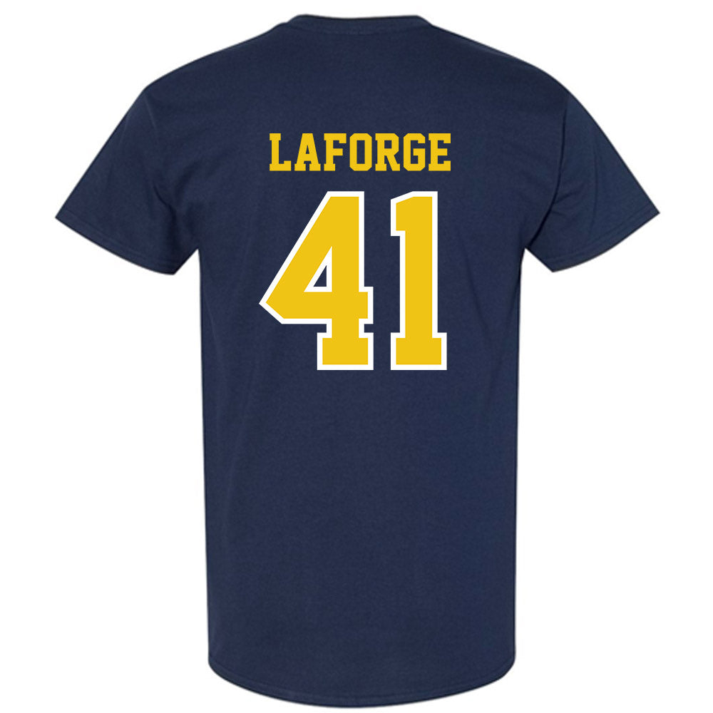 Michigan - NCAA Men's Lacrosse : Lucas Laforge - Classic Shersey T-Shirt-1
