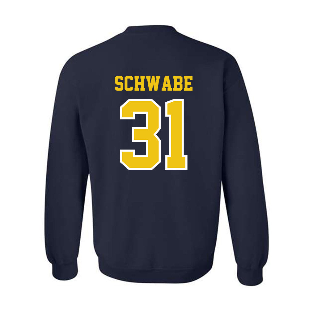 Michigan - NCAA Women's Lacrosse : Julia Schwabe - Classic Shersey Crewneck Sweatshirt-1