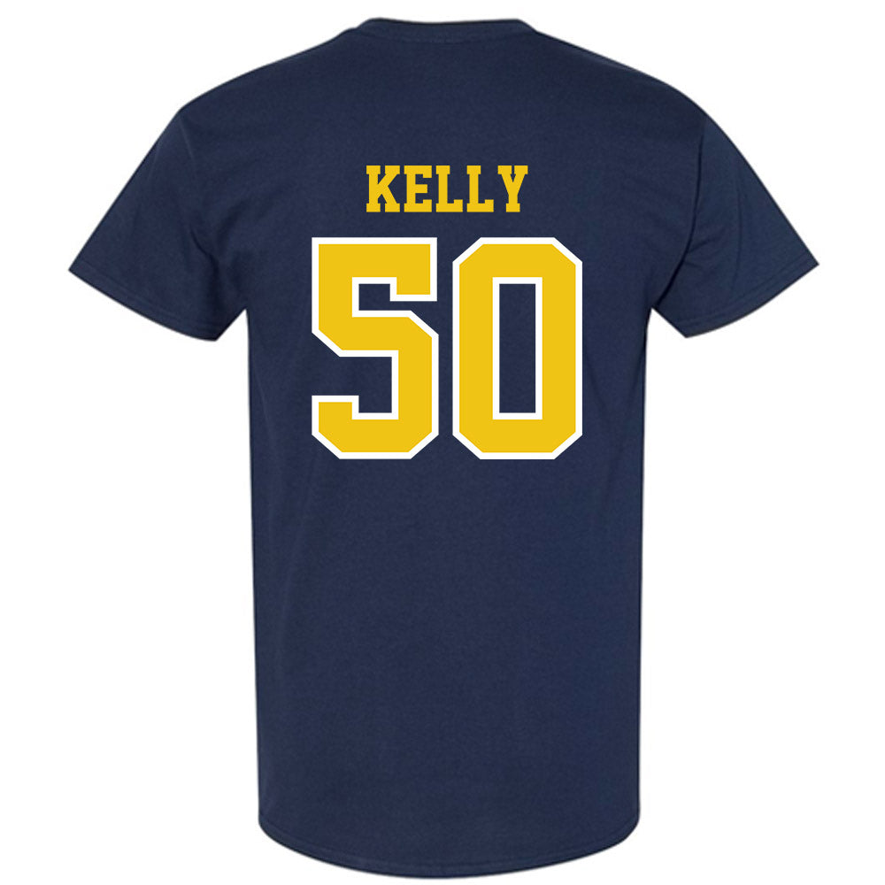 Michigan - NCAA Men's Lacrosse : Michael Kelly - Classic Shersey T-Shirt-1
