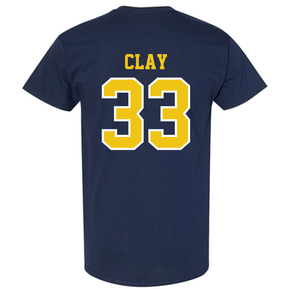 Michigan - NCAA Men's Lacrosse : Jackson Clay - Classic Shersey T-Shirt-1