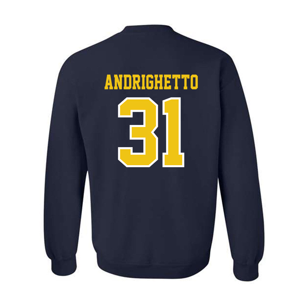 Michigan - NCAA Football : Nico Andrighetto - Classic Shersey Crewneck Sweatshirt-1