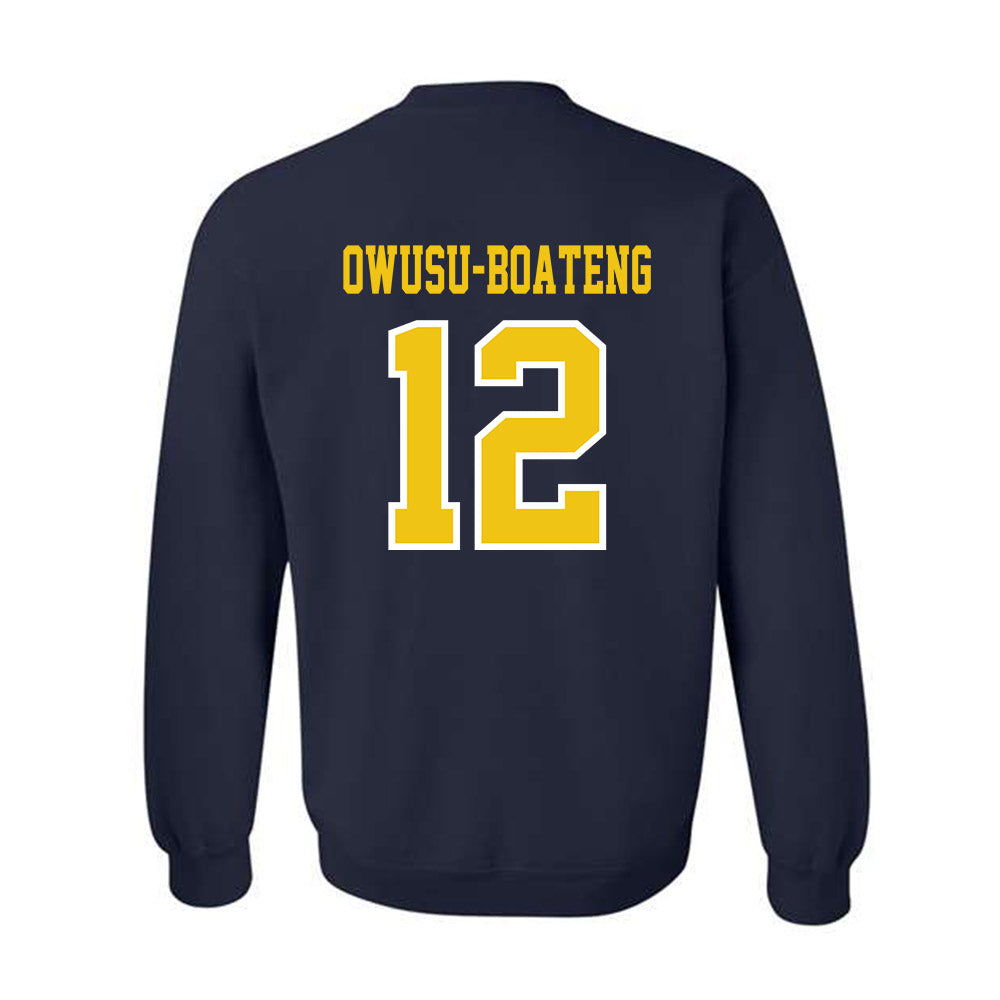 Michigan - NCAA Football : Nathaniel Owusu-Boateng - Classic Shersey Crewneck Sweatshirt-1