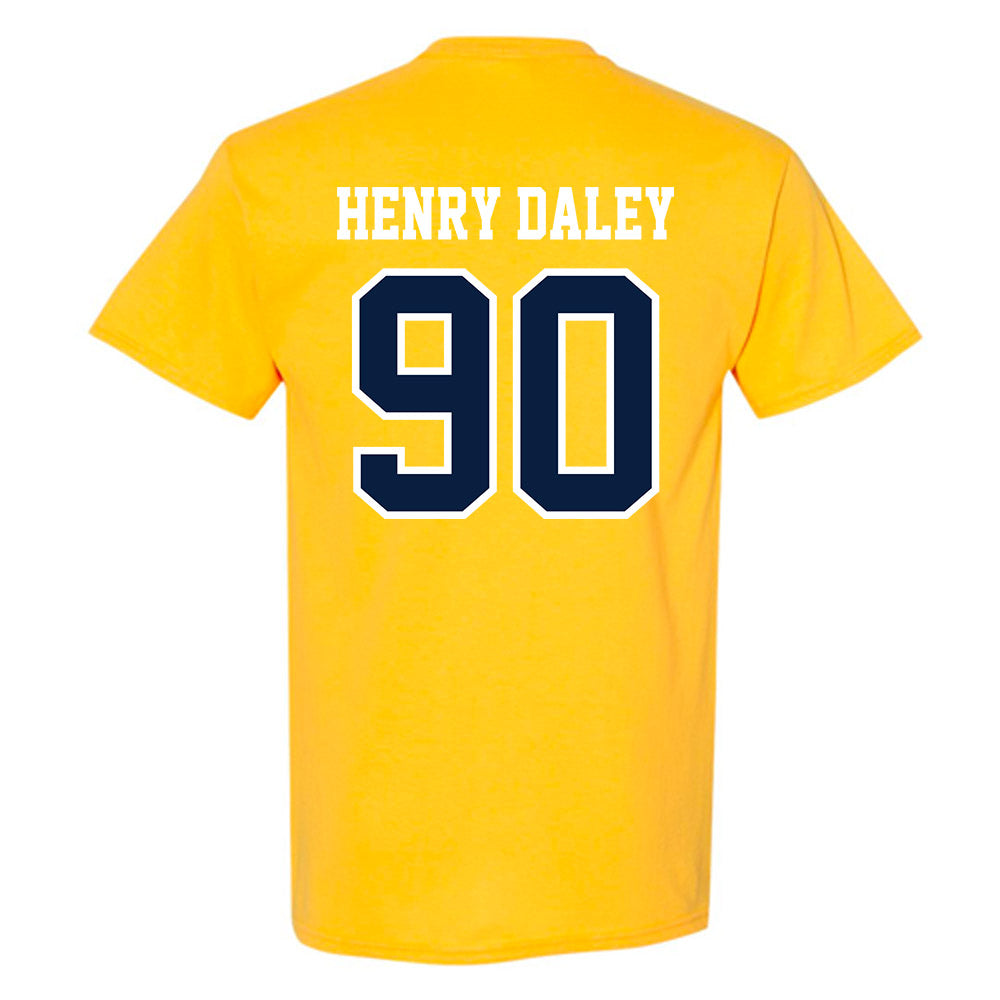 Michigan - NCAA Football : John Henry Daley - Classic Shersey T-Shirt-1