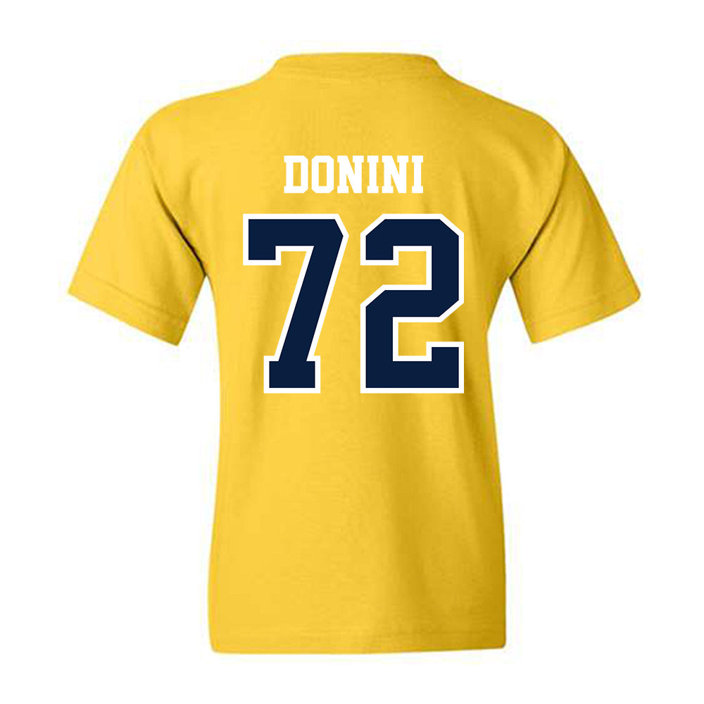 Michigan - NCAA Football : Peter Donini - Classic Shersey Youth T-Shirt-1