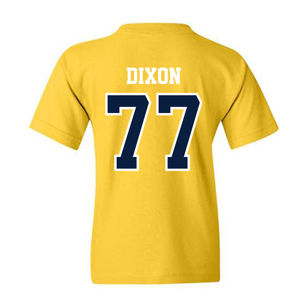 Michigan - NCAA Men's Lacrosse : DJ Dixon - Classic Shersey Youth T-Shirt-1