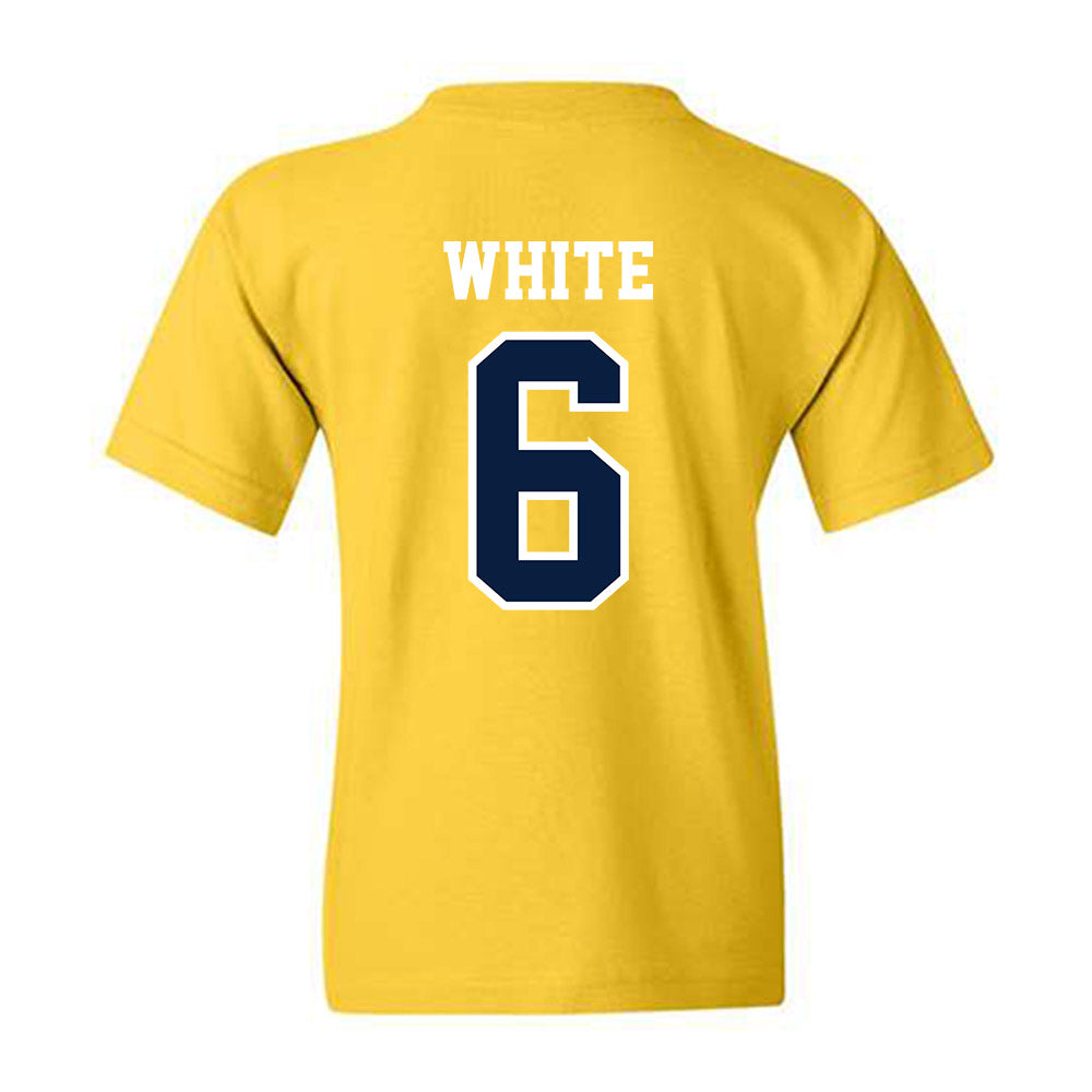 Michigan - NCAA Women's Volleyball : Ellie White - Classic Shersey Youth T-Shirt-1