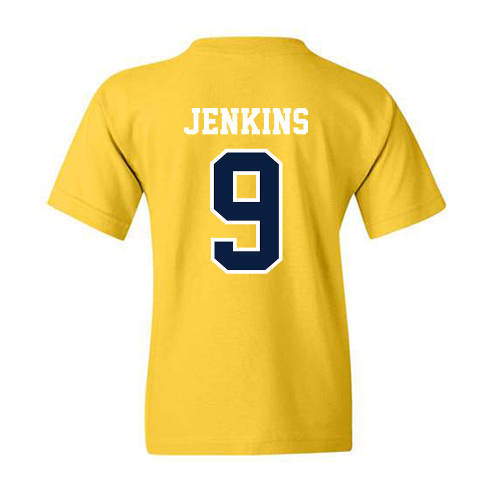 Michigan - NCAA Men's Lacrosse : Jack Jenkins - Classic Shersey Youth T-Shirt-1