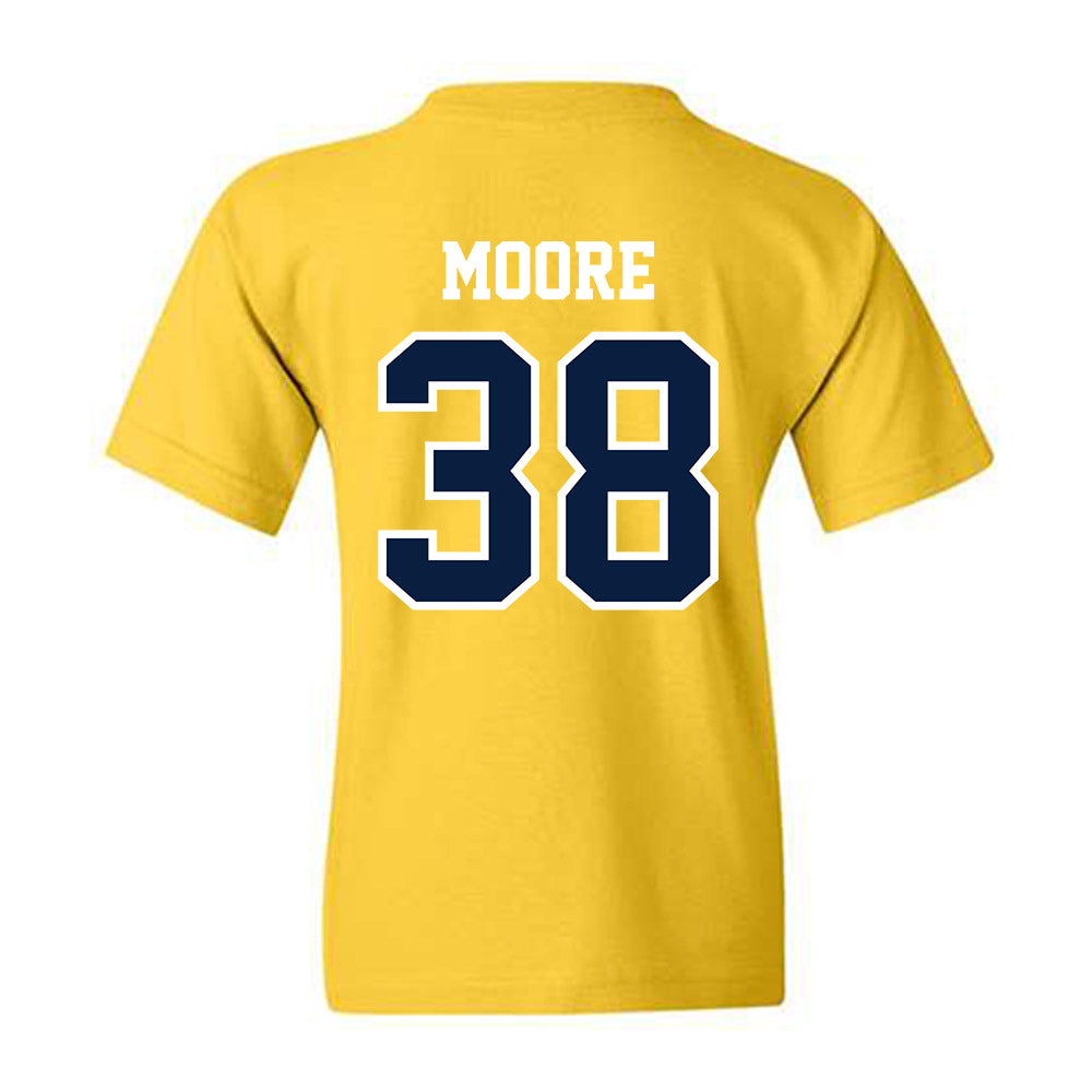 Michigan - NCAA Baseball : Slade Moore - Classic Shersey Youth T-Shirt-1