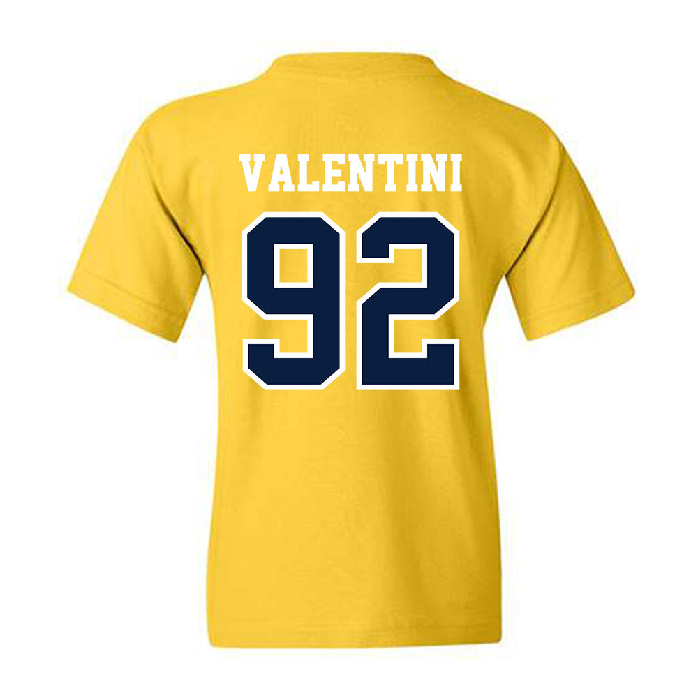Michigan - NCAA Men's Ice Hockey : Adam Valentini - Classic Shersey Youth T-Shirt-1