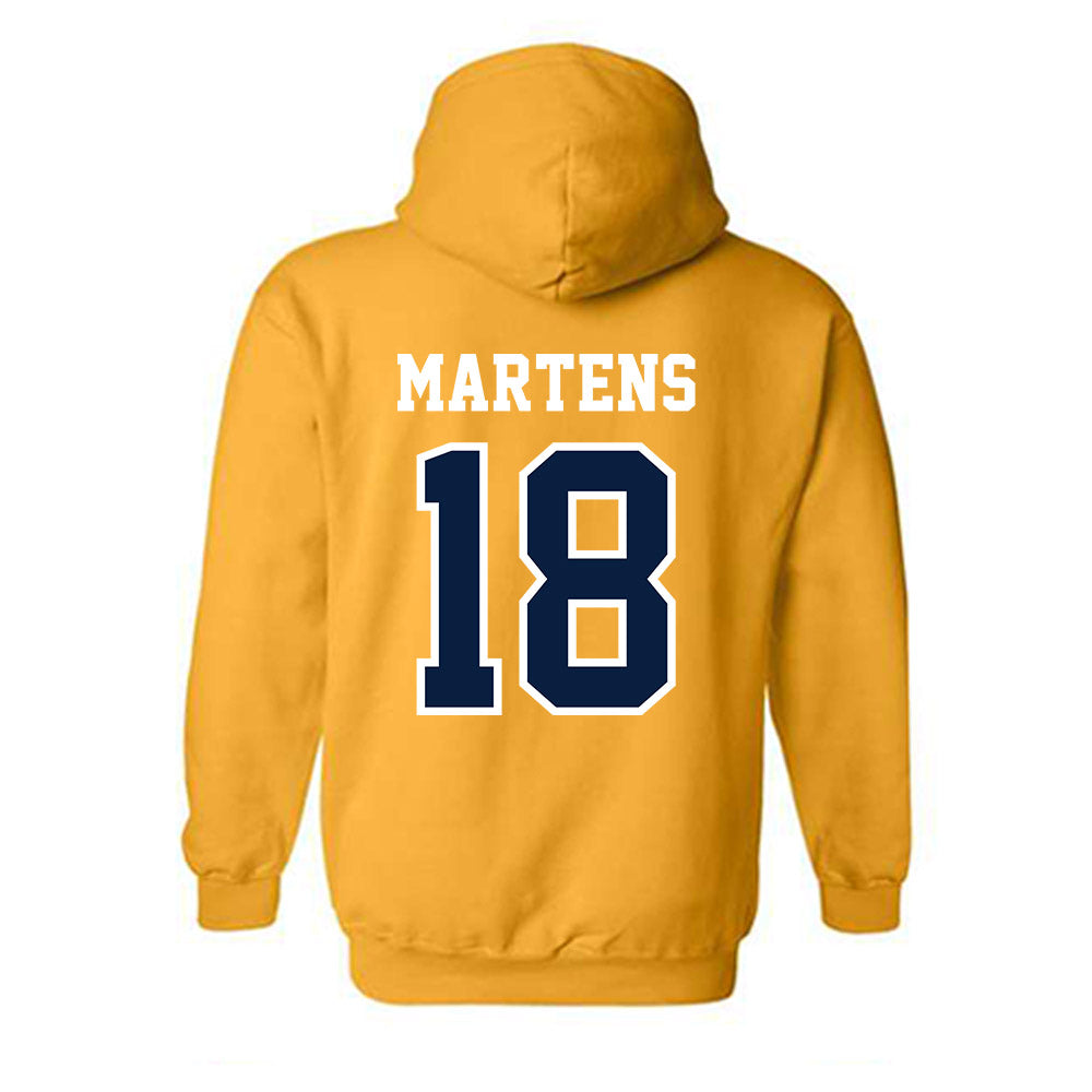 Michigan - NCAA Men's Soccer : Zachary Martens - Classic Shersey Hooded Sweatshirt-1