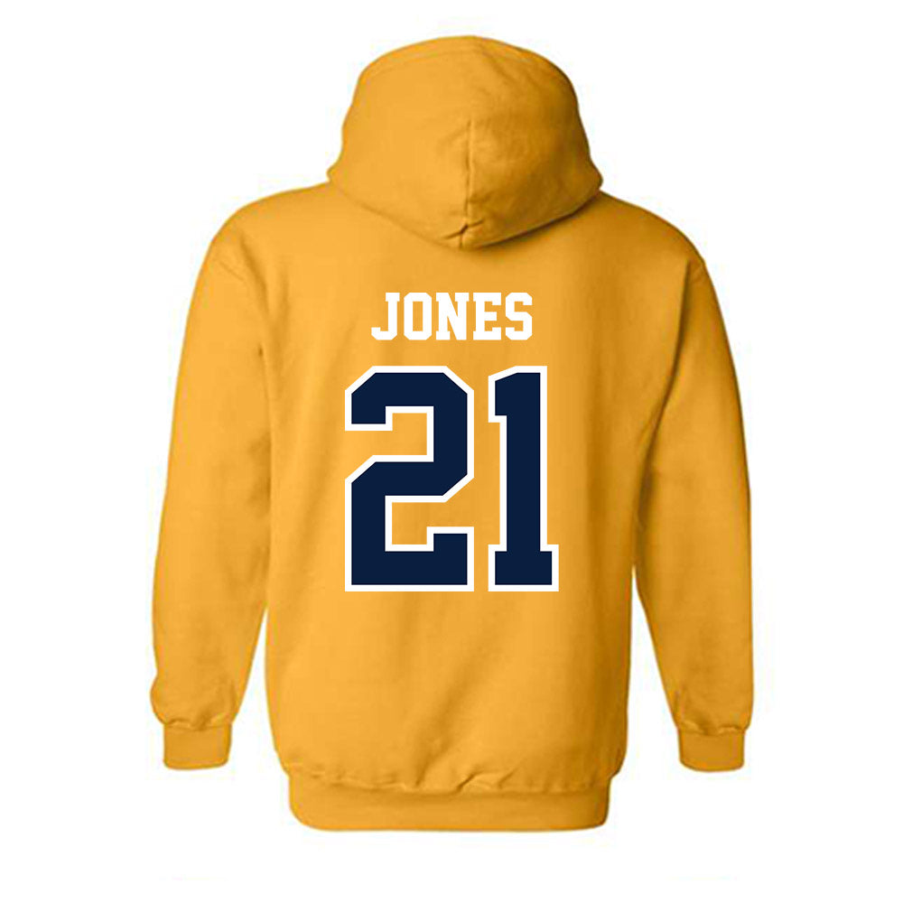 Michigan - NCAA Women's Soccer : Vickie Jones - Classic Shersey Hooded Sweatshirt-1