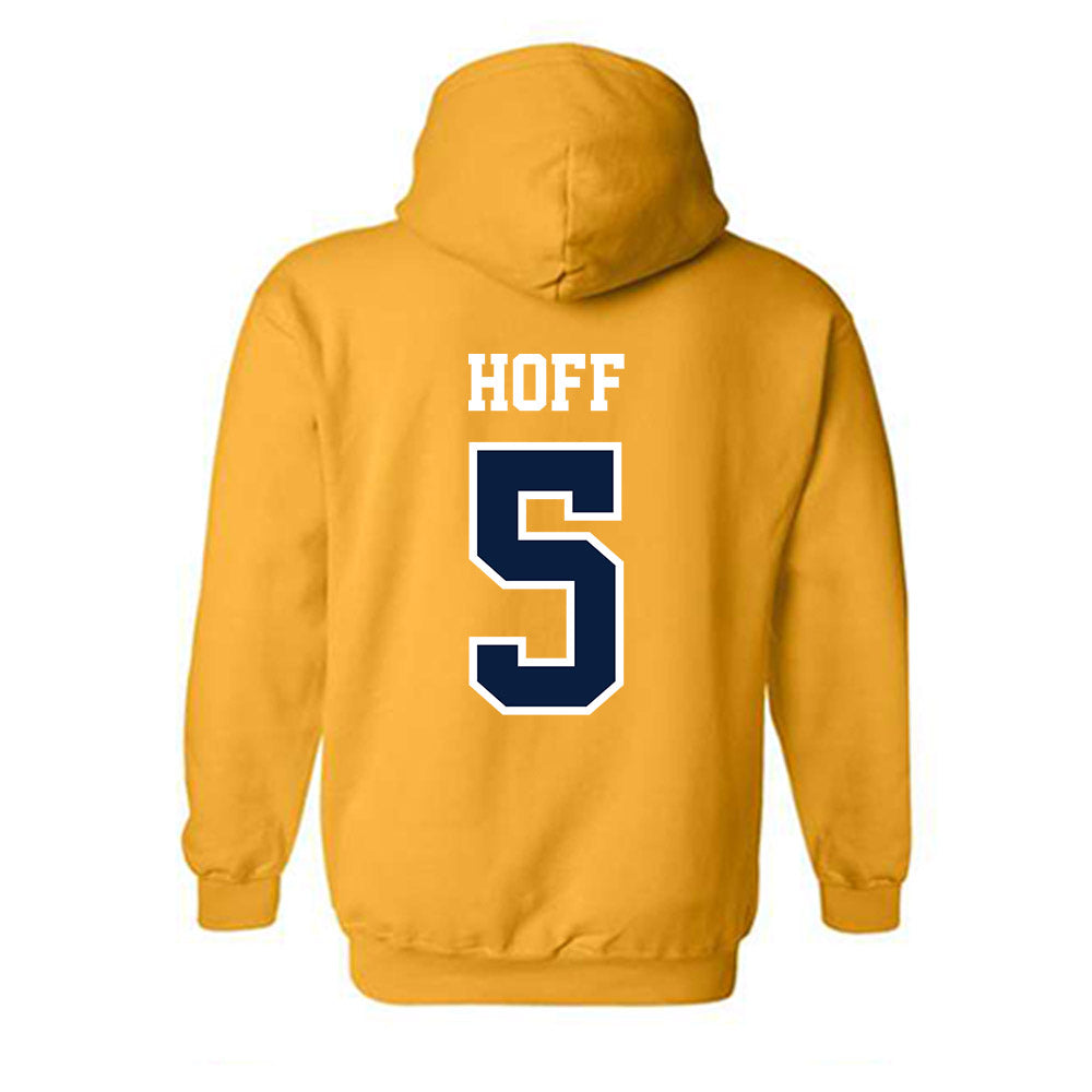 Michigan - NCAA Men's Soccer : Jens Hoff - Classic Shersey Hooded Sweatshirt-1